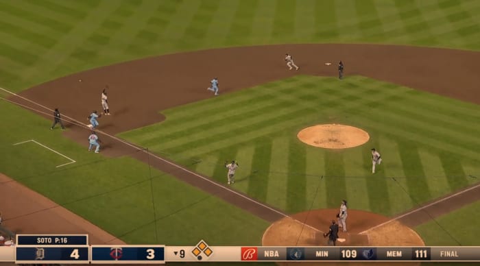 Eric Haase throwing error